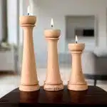 جاشمعی چوبی کد 106