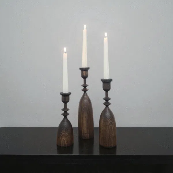 جاشمعی چوبی کد 120 - تصویر 3