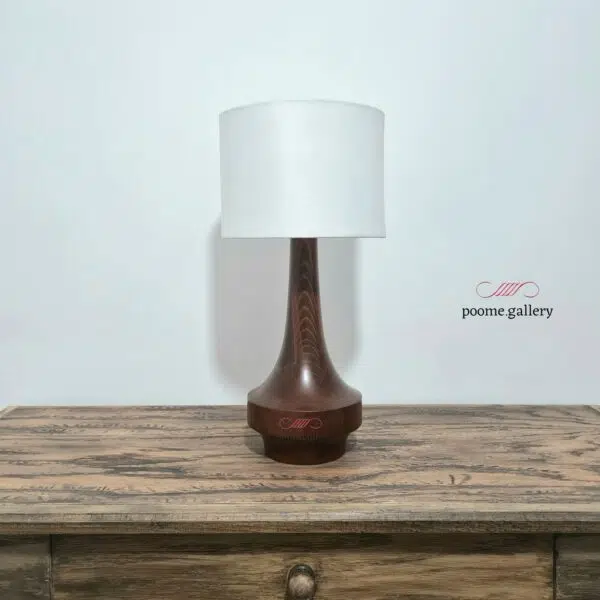 آباژور چوبی مینیمال پومه - تصویر 2